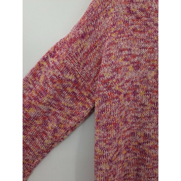 J.Crew Marled Cable Knit Sweater Women Size M Pullover Textured Soft Minimalis - Picture 5 of 10